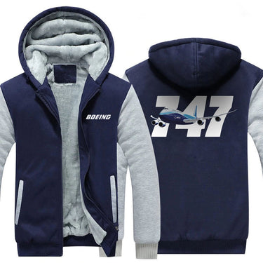 B747 DESIGNED ZIPPER SWEATER THE AV8R